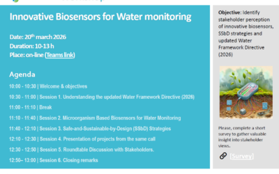 Workshop on Innovative Biosensors for Water monitoring